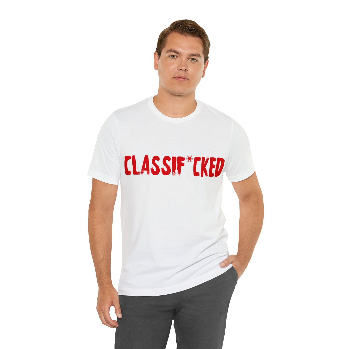 CLASSIF*CKED Unisex Jersey Short Sleeve Tee