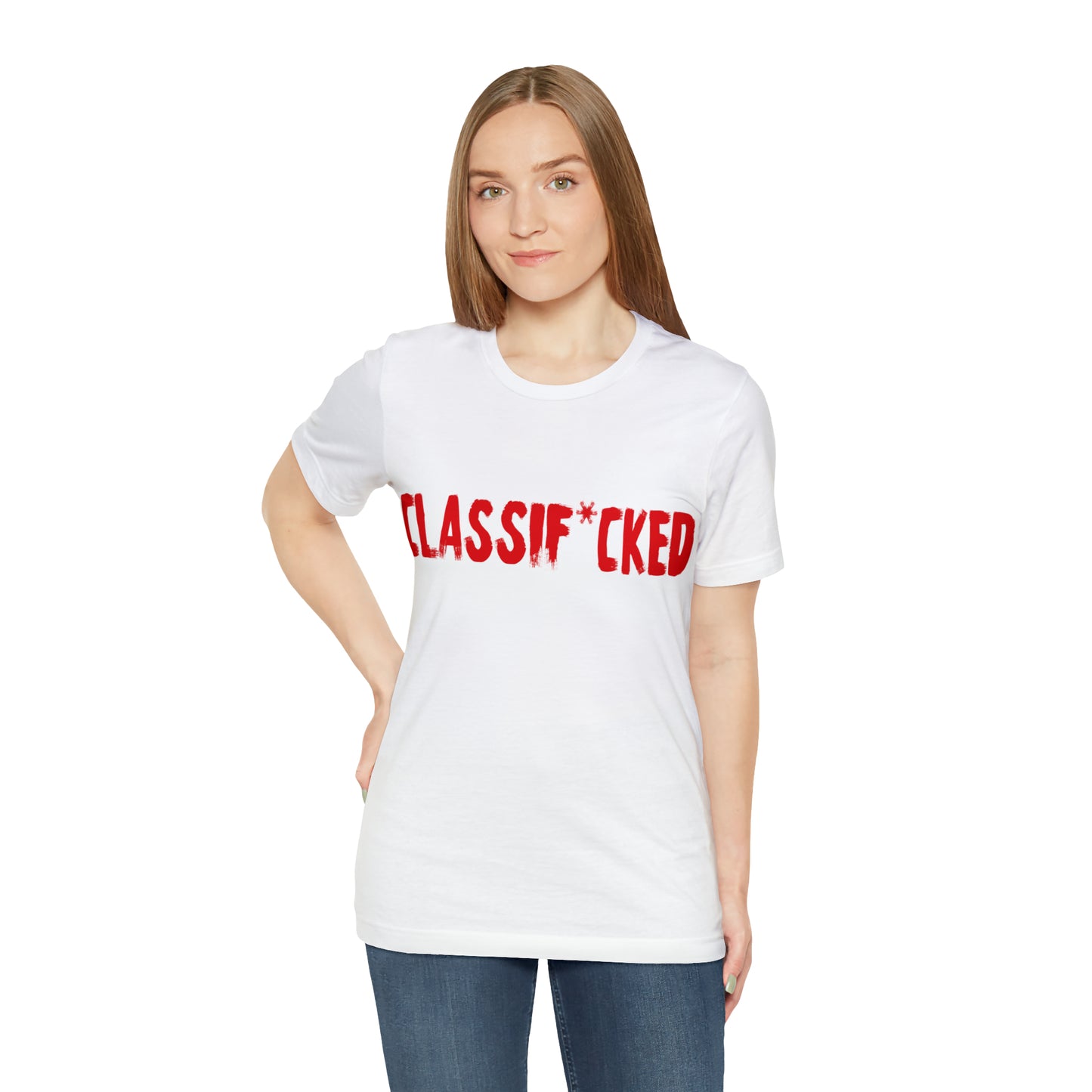CLASSIF*CKED Unisex Jersey Short Sleeve Tee