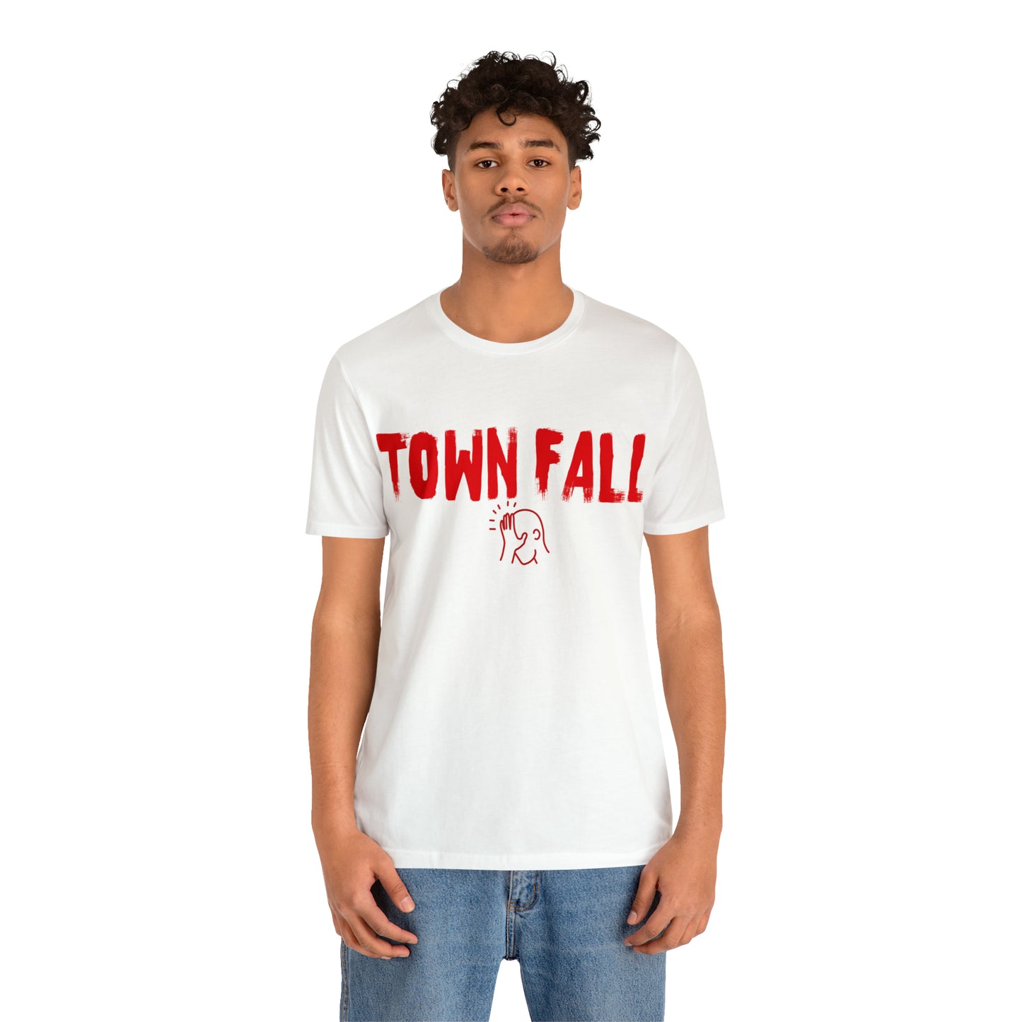 "TOWN FALL" Unisex Jersey Short Sleeve Tee