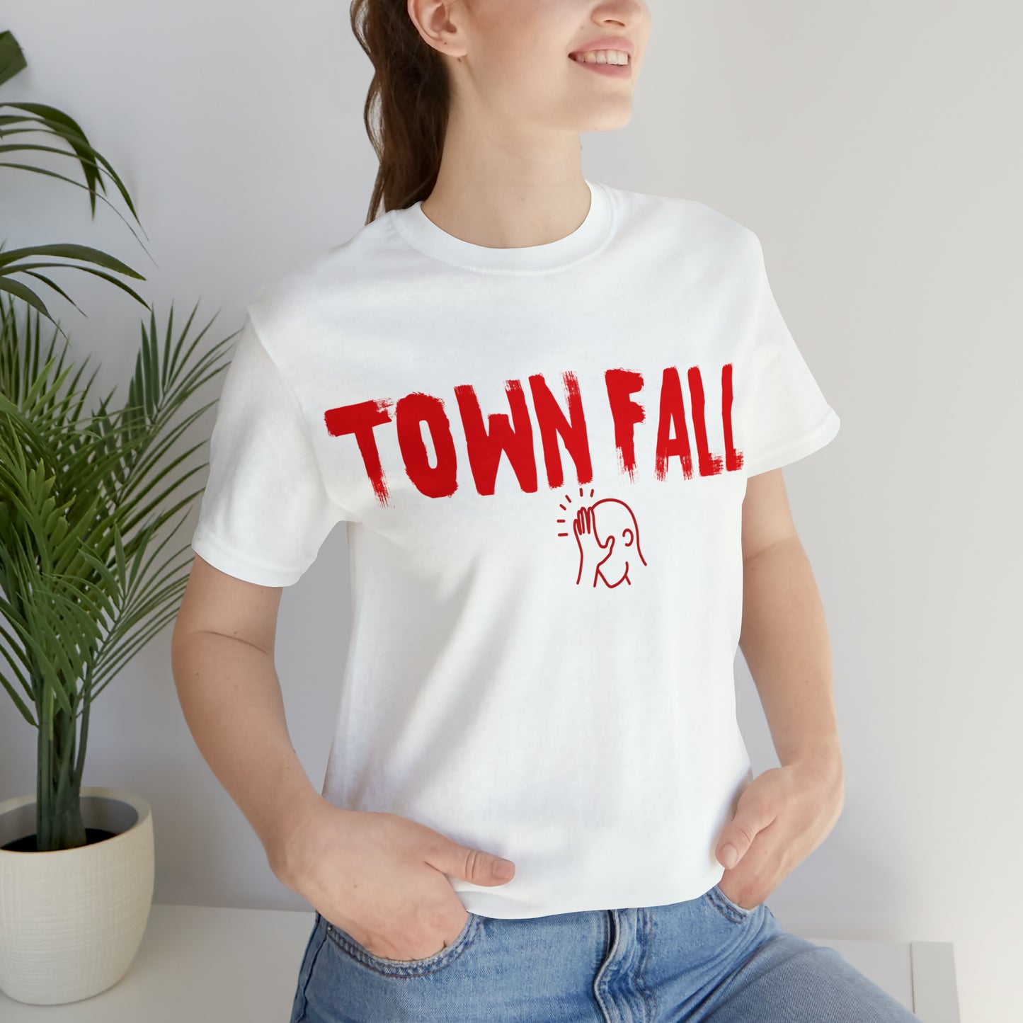 "TOWN FALL" Unisex Jersey Short Sleeve Tee