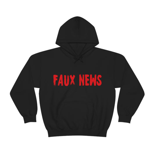 Unisex "Faux News" Hooded Sweatshirt