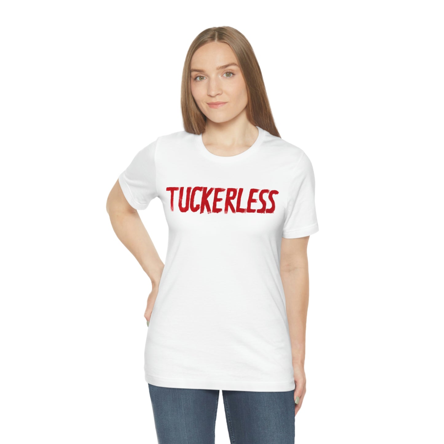 "Tuckerless" Unisex Jersey Short Sleeve Tee