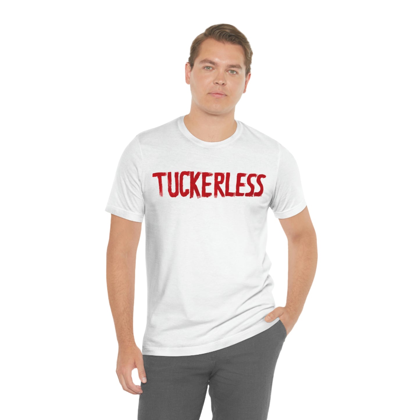 "Tuckerless" Unisex Jersey Short Sleeve Tee